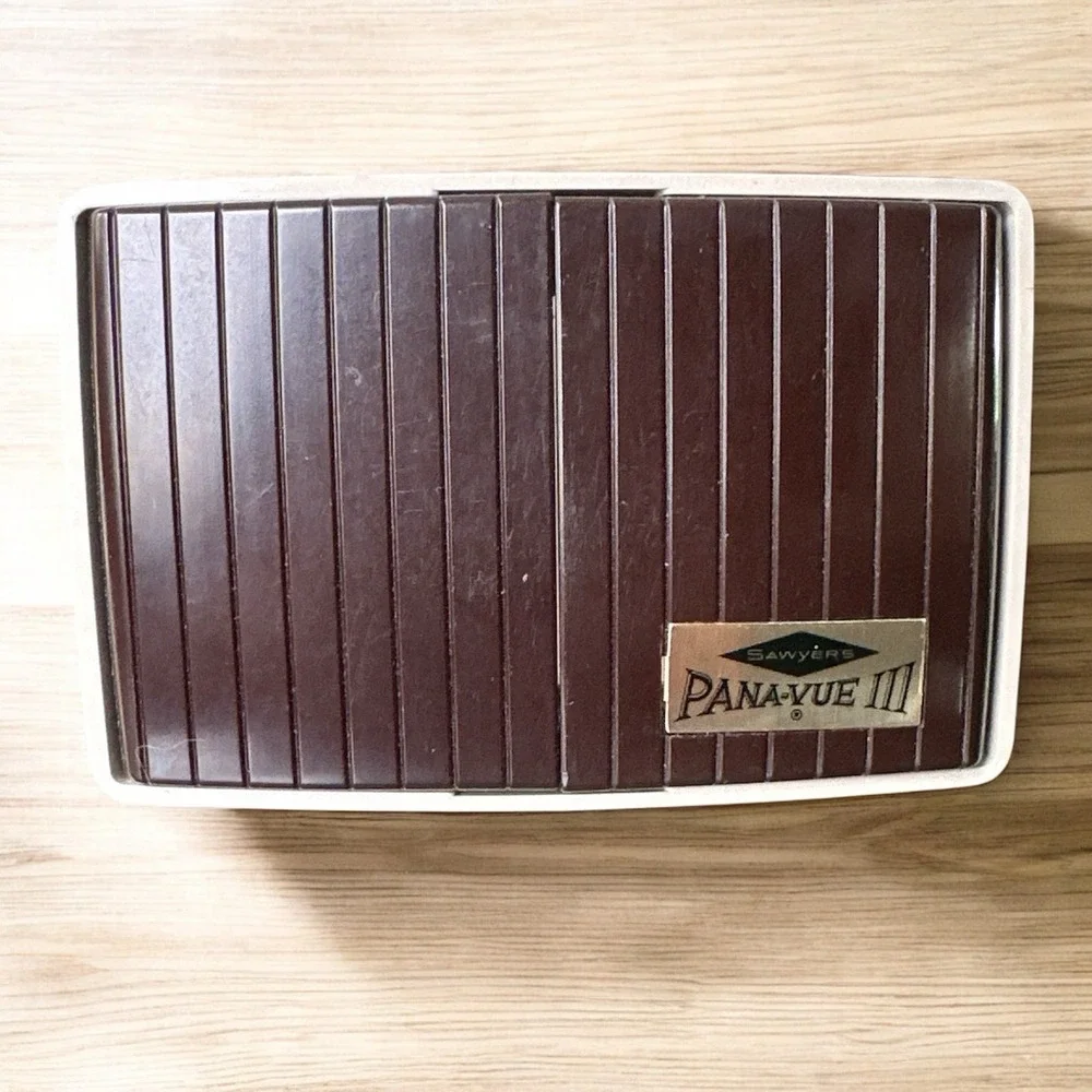 Vintage Pana-vue‎ III Folding 2x2 Slide Viewer by Sawyer's.